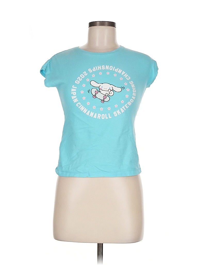 Pre-owned Ut For Uniqlo Short Sleeve T-shirt In Blue