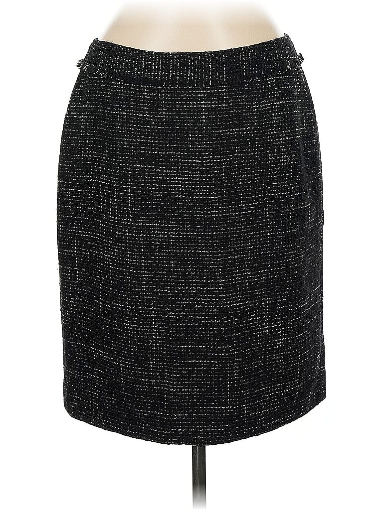 Pre-owned Ann Taylor Formal Skirt In Black