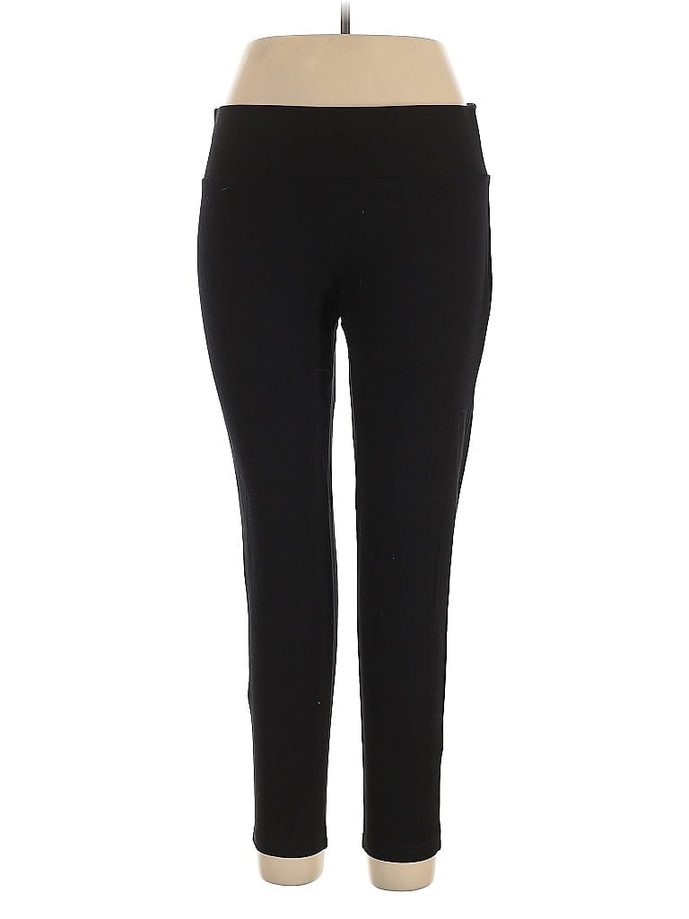 Pre-owned Inc International Concepts Active Pants In Black