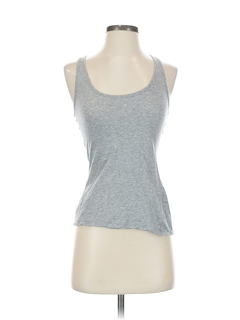 Pre-owned Bcbgeneration Tank Top Gray Halter Neckline Tops