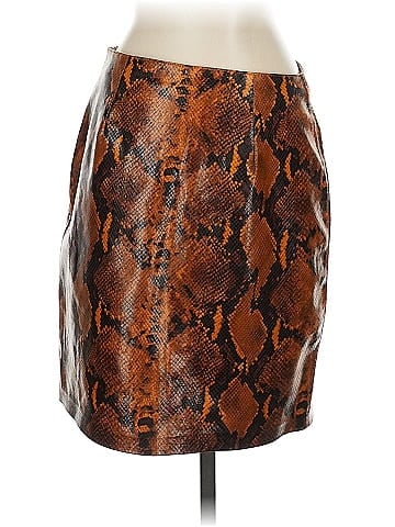 Pinko Faux Leather Skirt (view 2)
