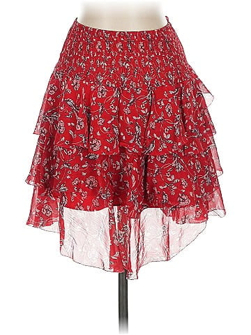 Intermix Silk Skirt (view 1)