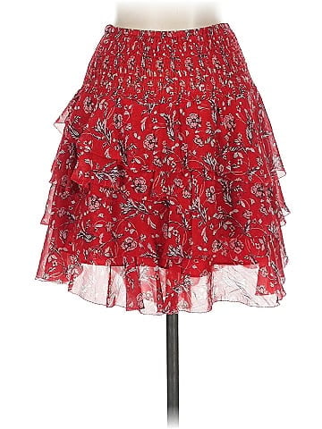 Intermix Silk Skirt (view 2)