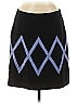 Carlisle Argyle Black Casual Skirt Size 6 - photo 1