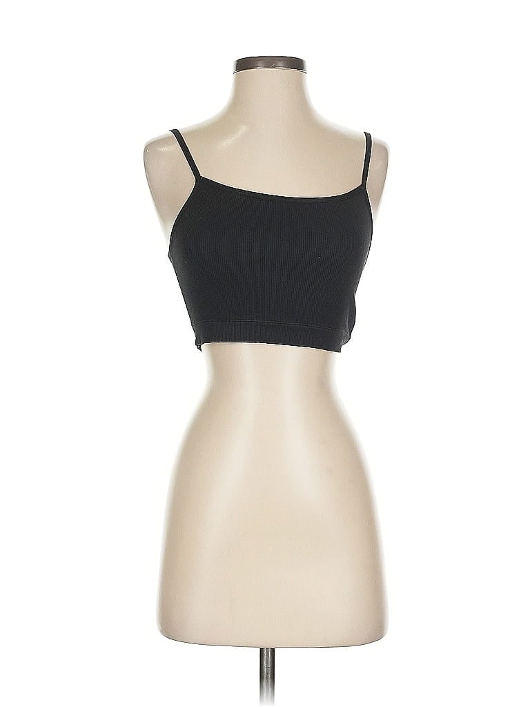 Pre-owned Abercrombie & Fitch Tube Top Black Strapless Neckline Tops