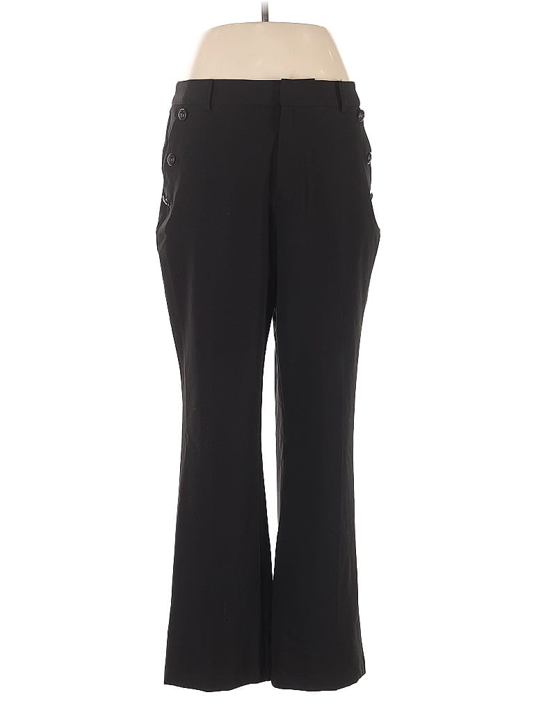 Pre-owned Karl Lagerfeld Dress Pants In Black