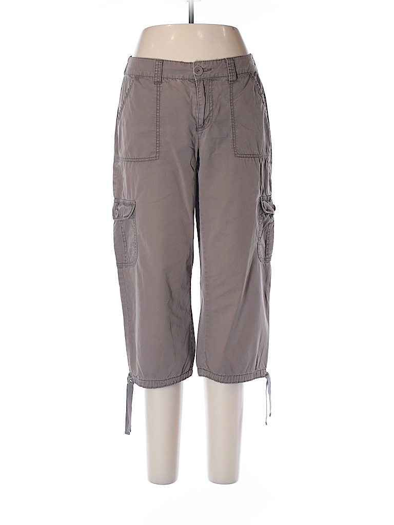 St. John's Bay 100% Cotton Solid Tan Cargo Pants Size 10 - 73% off ...