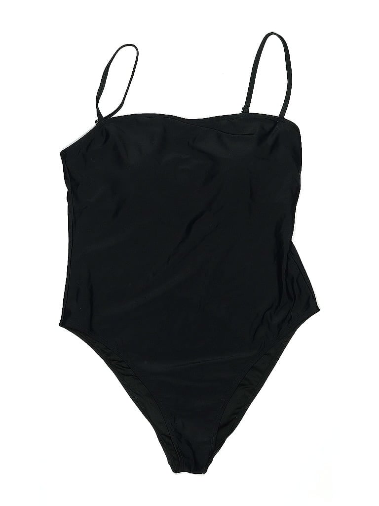 Pre-owned Relleciga Bodysuit In Black