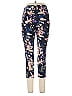 Pop Fit Floral Blue Active Pants Size L - photo 2