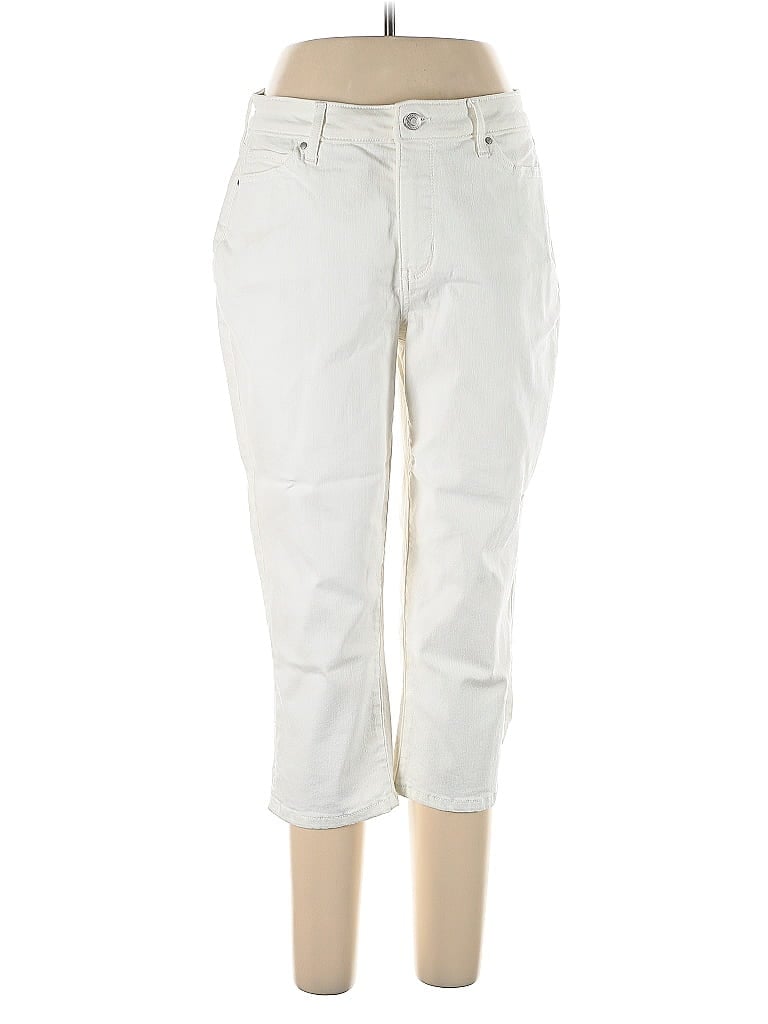 Pre-owned Croft & Barrow Jeans In White