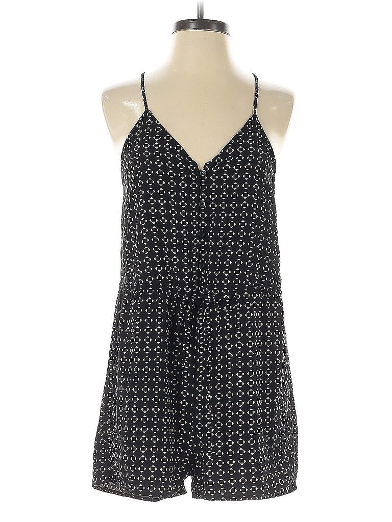 Pre-owned Silence And Noise Romper In Black