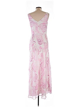 Lauren by Ralph Lauren 100% Polyester Pink Purple Cocktail Dress Size 10