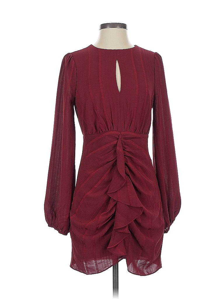 Click to view more detailed imagery on our partner's website Pre-owned Bcbgeneration Cocktail Dress In Burgundy