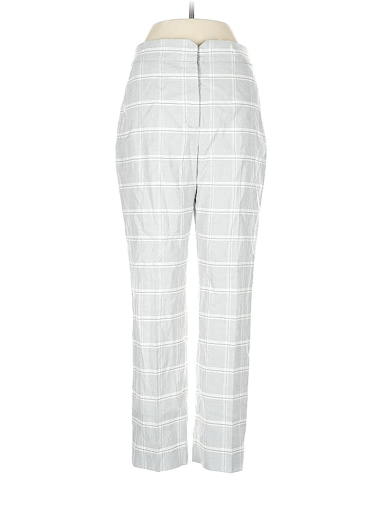 Pre-owned Tailored By Rebecca Taylor Linen Pants In Silver