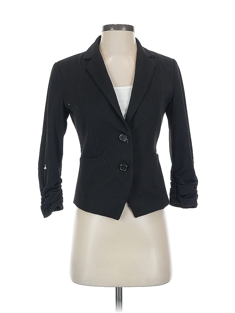 Pre-owned Express Blazer Jacket In Black