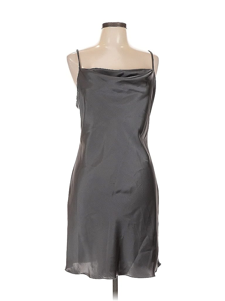 Pre-owned Bebe Cocktail Dress In Gray