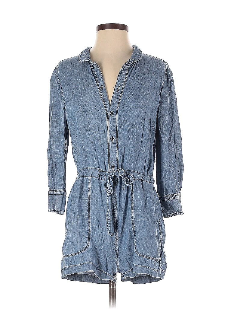 Pre-owned Level 99 Casual Dress In Blue