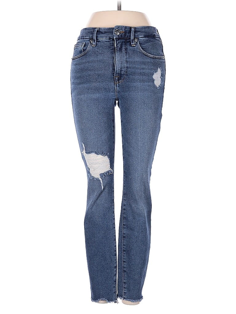 Pre-owned Good American Jeans In Blue