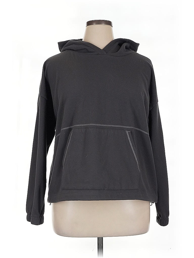 Pre-owned Assorted Brands Pullover Hoodie In Gray