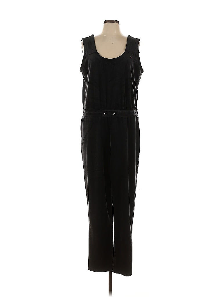 Pre-owned Tommy Hilfiger Jumpsuit In Black