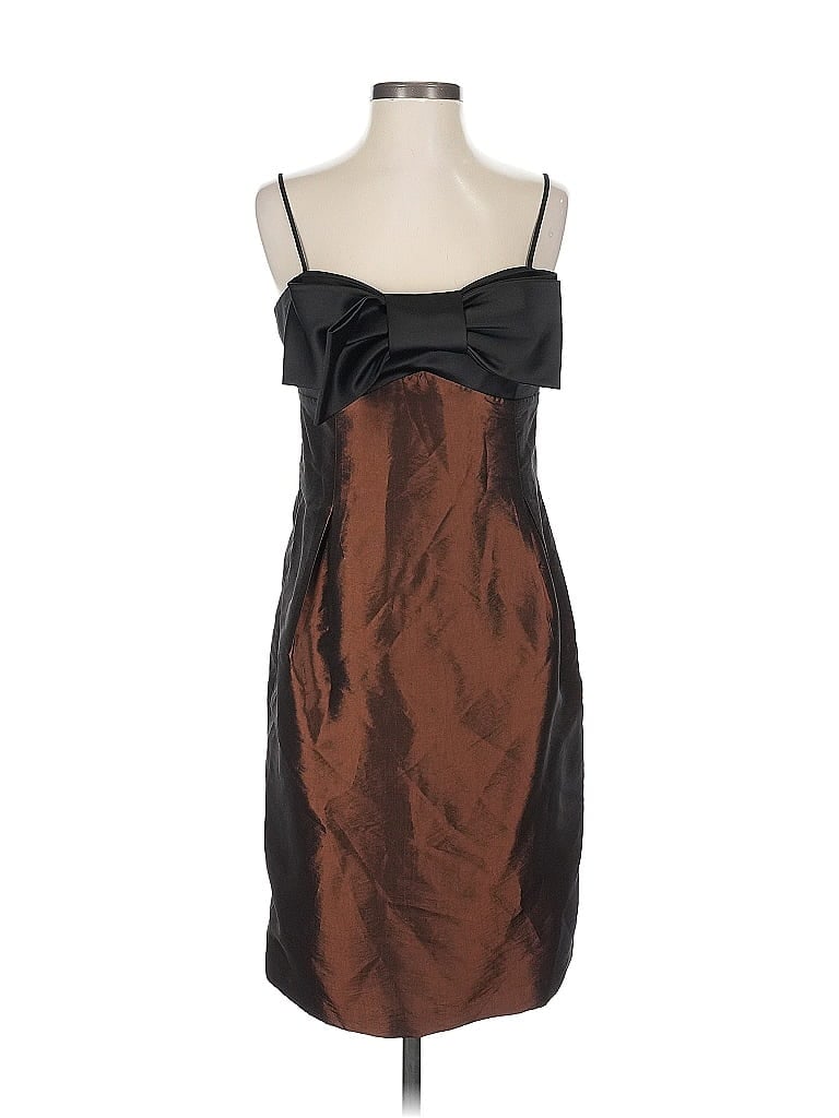 Click to view more detailed imagery on our partner's website Pre-owned Eliza J Cocktail Dress In Brown
