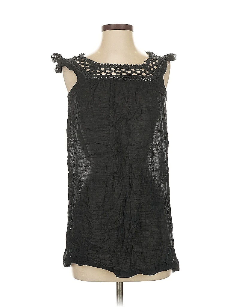 Pre-owned Roxy Sleeveless Blouse In Black