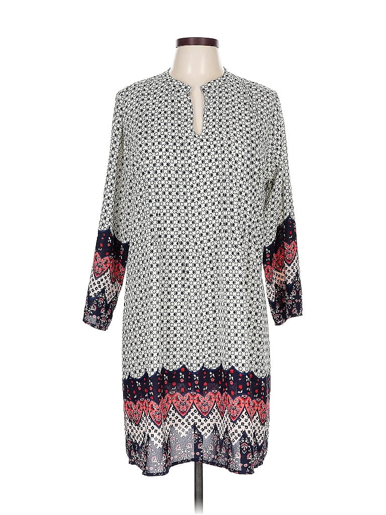 Pre-owned Collective Concepts Casual Dress In Gray