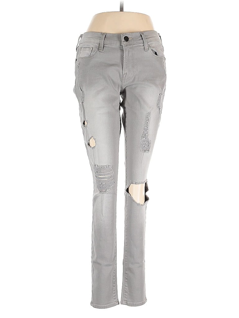 Pre-owned Frame Jeans In Gray