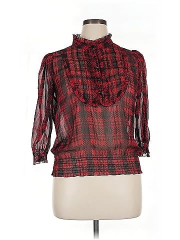 Miley Cyrus & Max Azria 3/4 Sleeve Blouse (view 1)