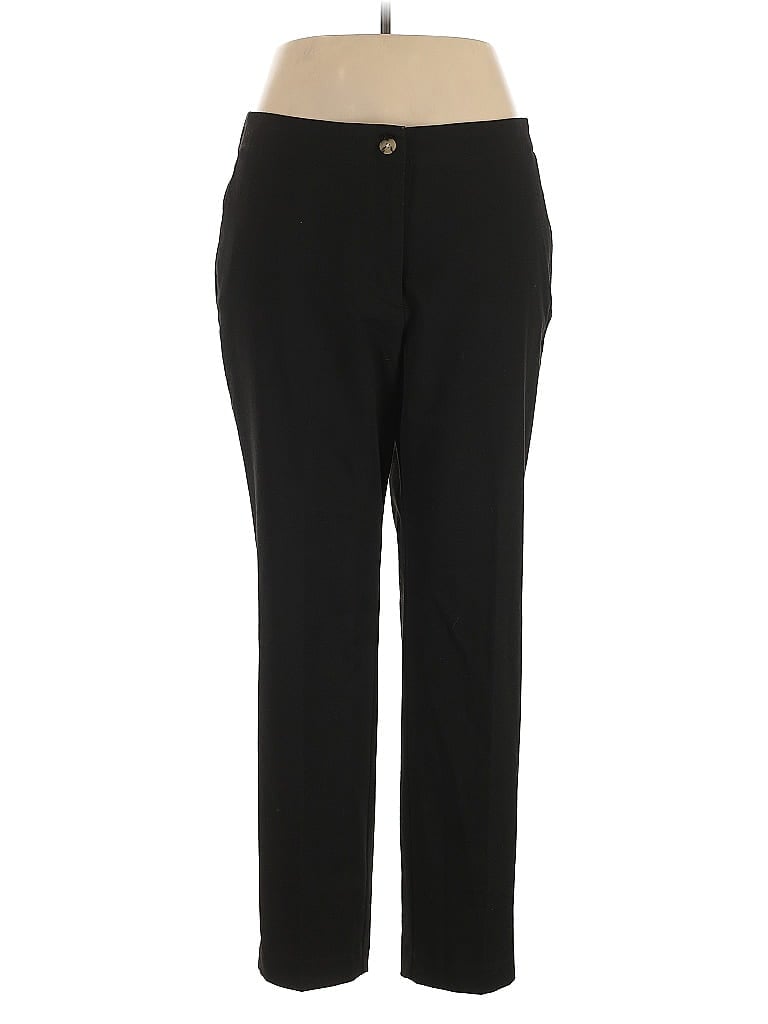 Pre-owned Jjill Dress Pants In Black