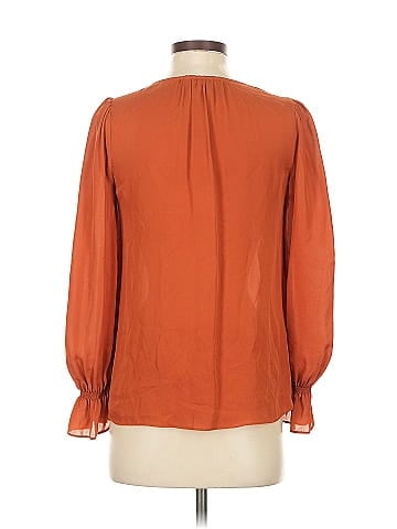 Joie Long Sleeve Silk Top (view 2)