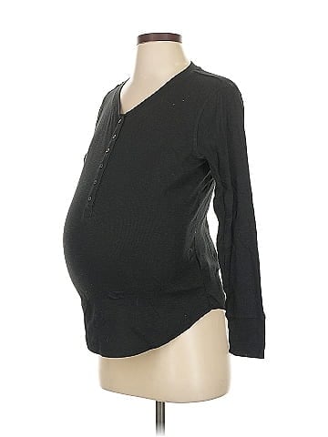 Gap - Maternity Long Sleeve Henley (view 1)