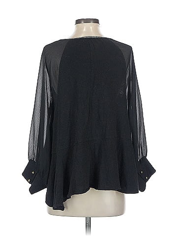 Akemi + Kin 3/4 Sleeve Blouse (view 2)