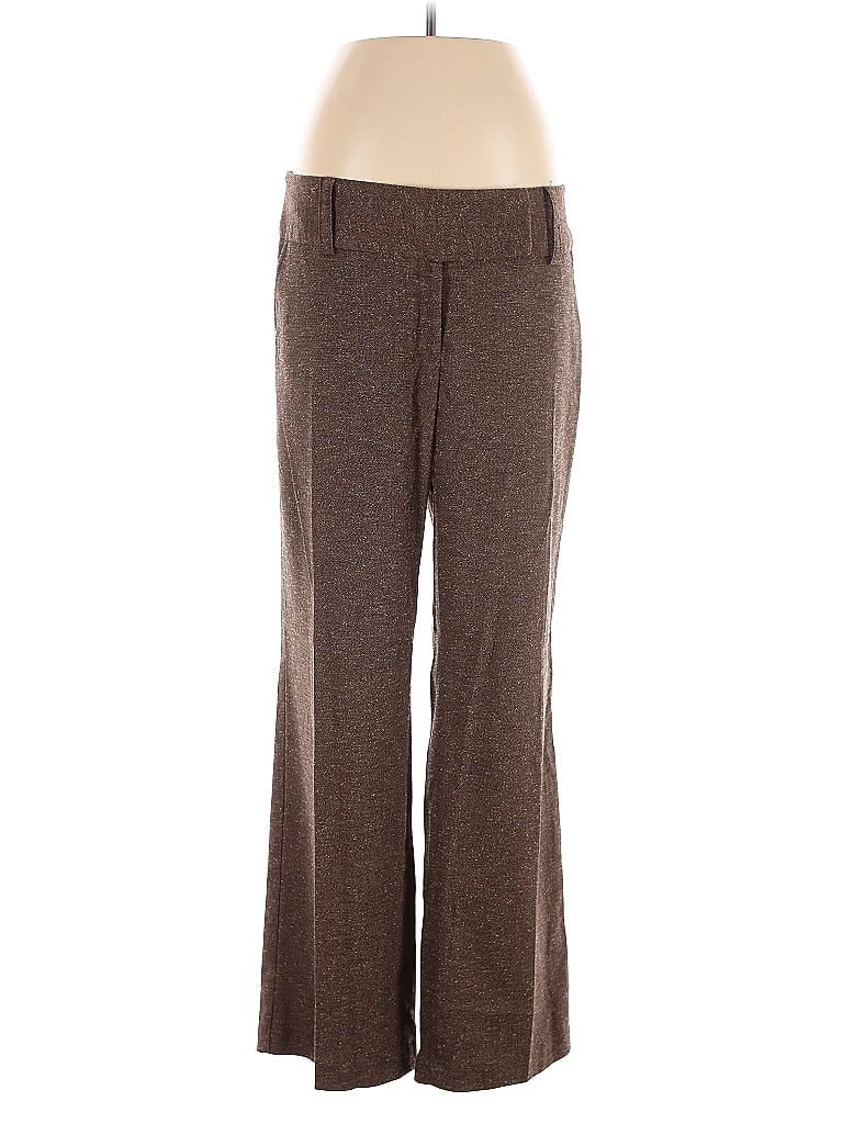 Pre-owned Ab Studio Dress Pants In Brown