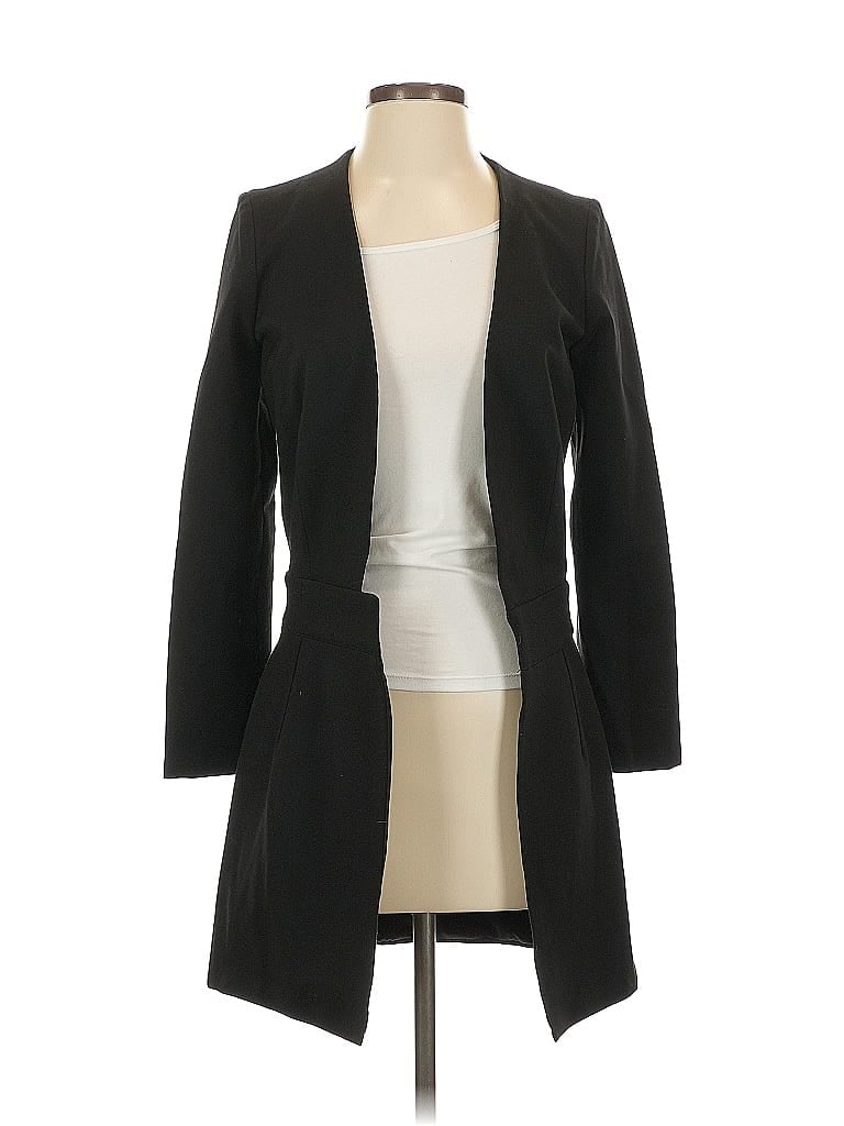 Pre-owned Krisa Coat In Black