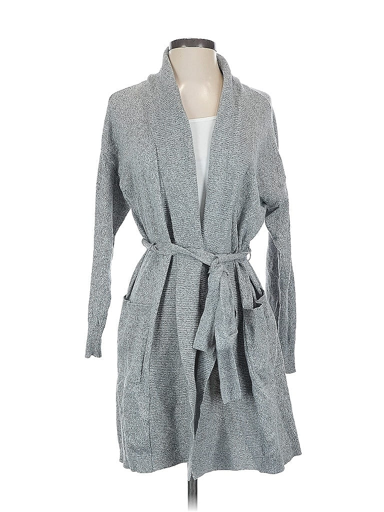 Pre-owned Assorted Brands Cardigan Sweater In Gray