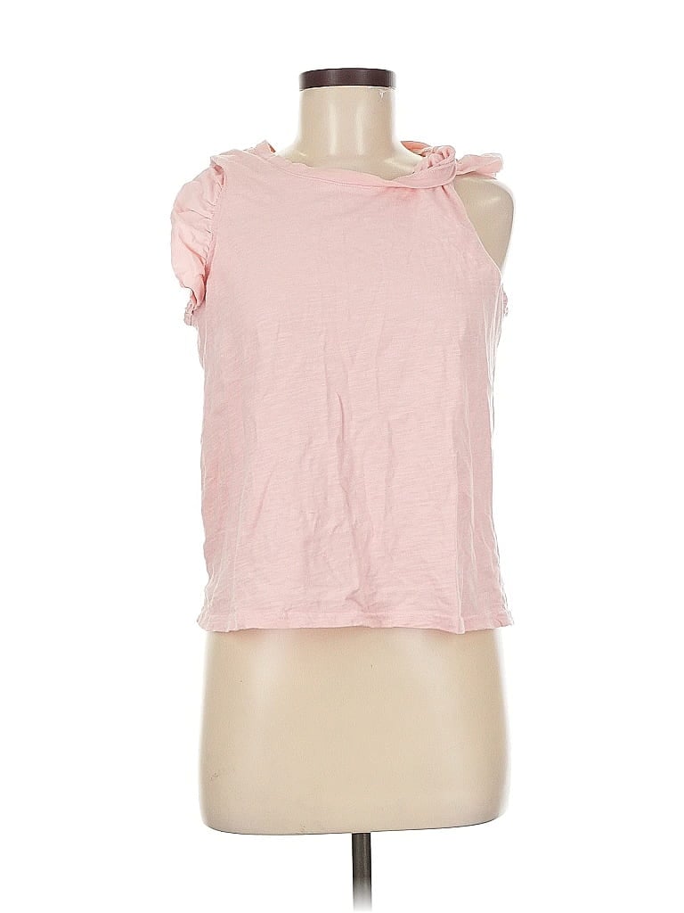 Click to view more detailed imagery on our partner's website Pre-owned Nicole Miller Sleeveless T-shirt In Pink
