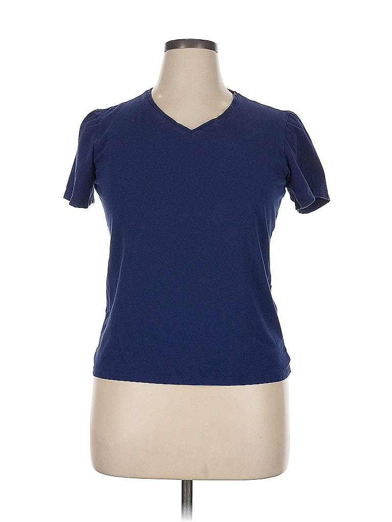 Click to view more detailed imagery on our partner's website Pre-owned Jockey Active T-shirt In Blue