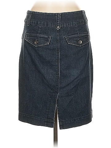 Blue Planet Denim Skirt (view 2)