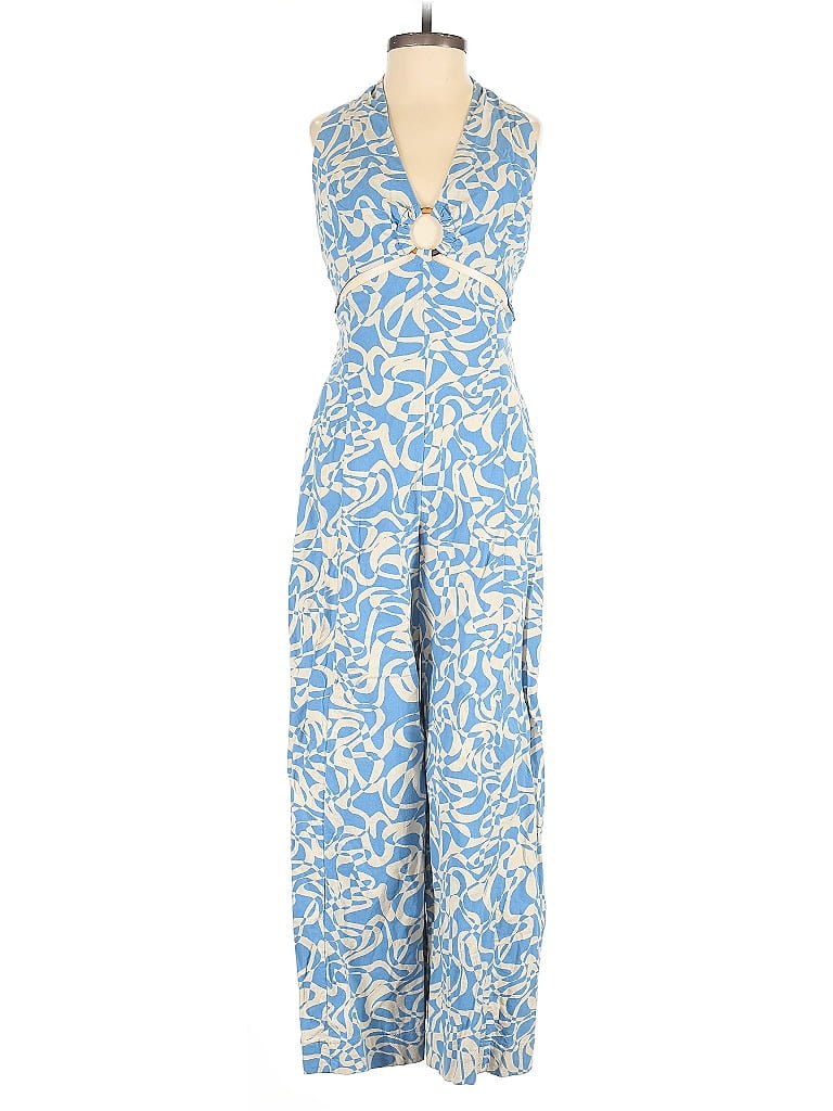 Pre-owned Free People Jumpsuit In Blue