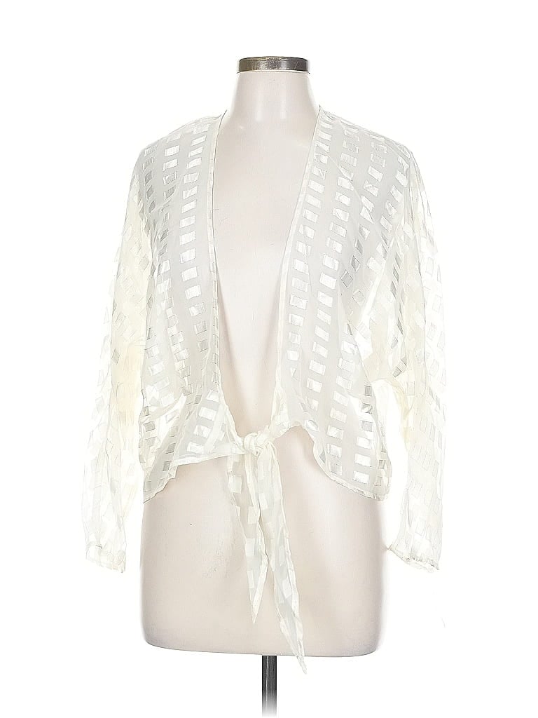 Pre-owned Assorted Brands Kimono In White
