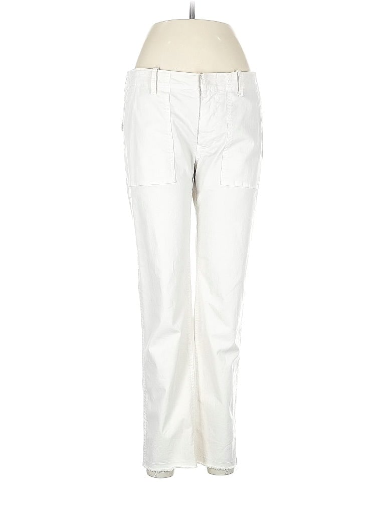 Pre-owned Nili Lotan Jeans In White