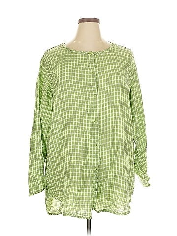 Flax 3/4 Sleeve Blouse (view 1)