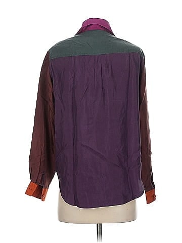 Carole Little 3/4 Sleeve Silk Top (view 2)