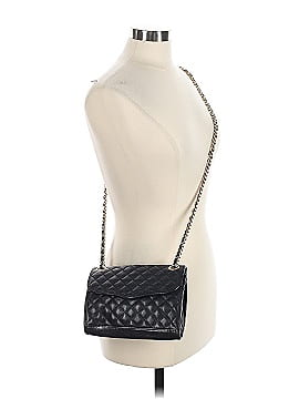 LAVORAZIONE ARTIGIANALE Black Leather Shoulder Bag One size