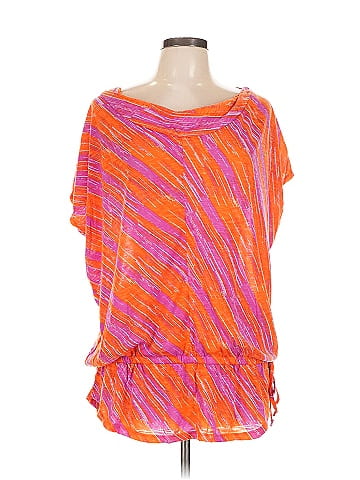 Tail Short Sleeve Blouse (view 1)