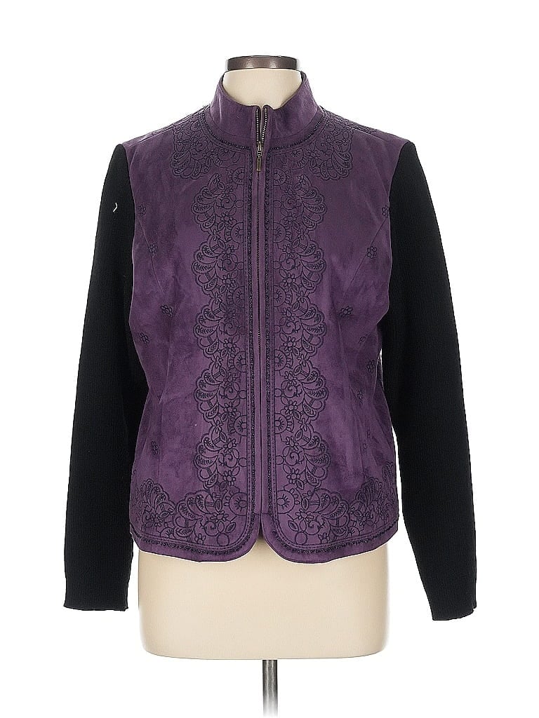 COLDWATER CREEK Pre-owned Vest In Purple