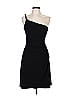 Manoukian Solid Black Cocktail Dress Size L - photo 1