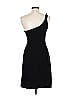 Manoukian Solid Black Cocktail Dress Size L - photo 2