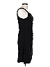 Manoukian Solid Black Cocktail Dress Size L - photo 4